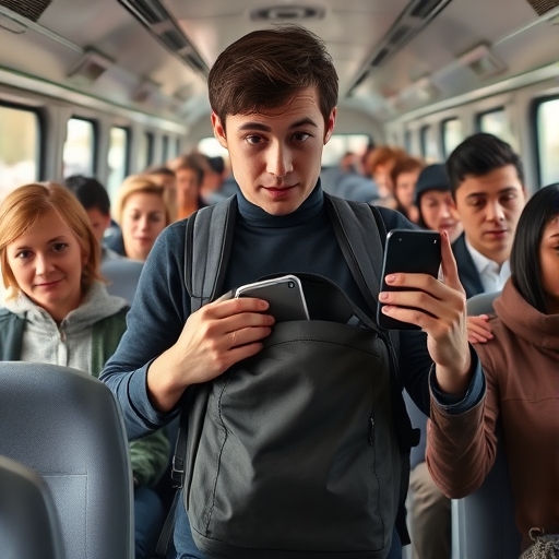 La alarma en el autobús