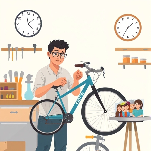 La presión invisible en el taller de bicicletas