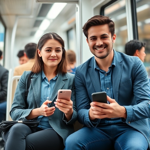 Mensajes entre horarios y esperas del metro