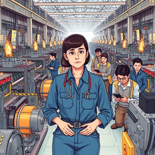 El futuro incierto de Luisa en la fábrica automatizada