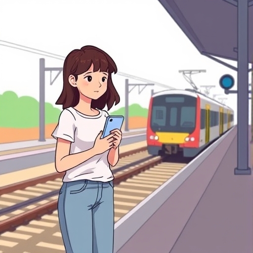 Un mensaje de voz en la parada del tren