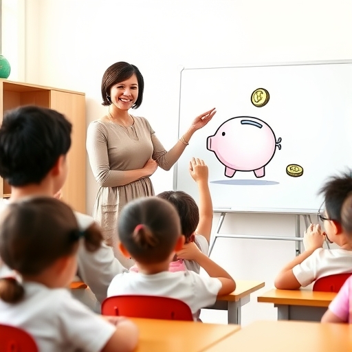 La profesora y la lección del ahorro