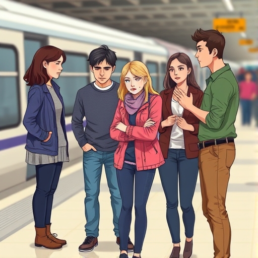 Ecos en la estación del tren