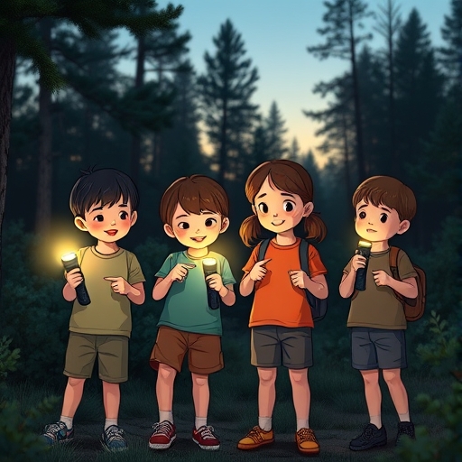 La linterna para la aventura nocturna