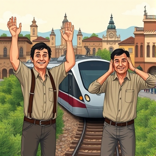 El tren que cambió el aire de la ciudad