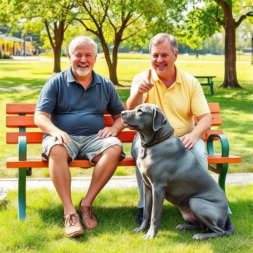Un perro viejo no pierde su alegría
