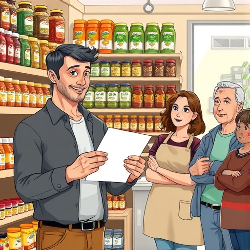 La carta misteriosa en la tienda de barrio