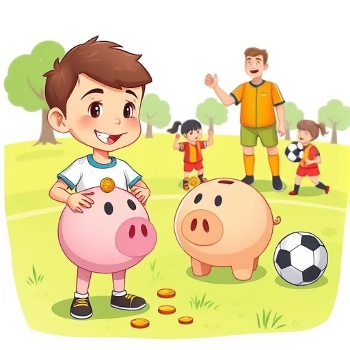 El balón y la alcancía