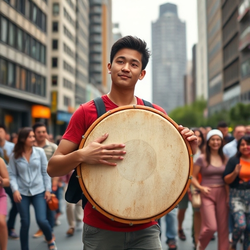 El llamado del tambor en la gran ciudad