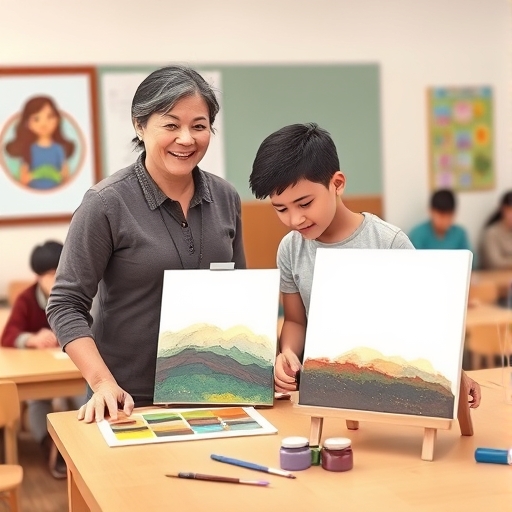 Conflicto en la clase de arte