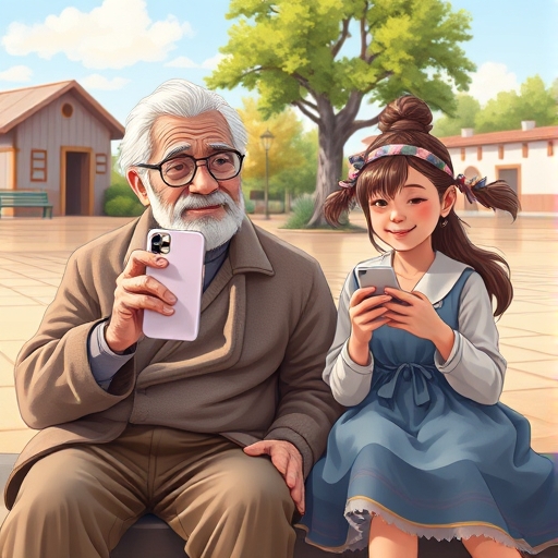 El despertar digital en la plaza del pueblo