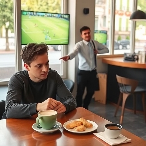 El pase que cambió la cafetería