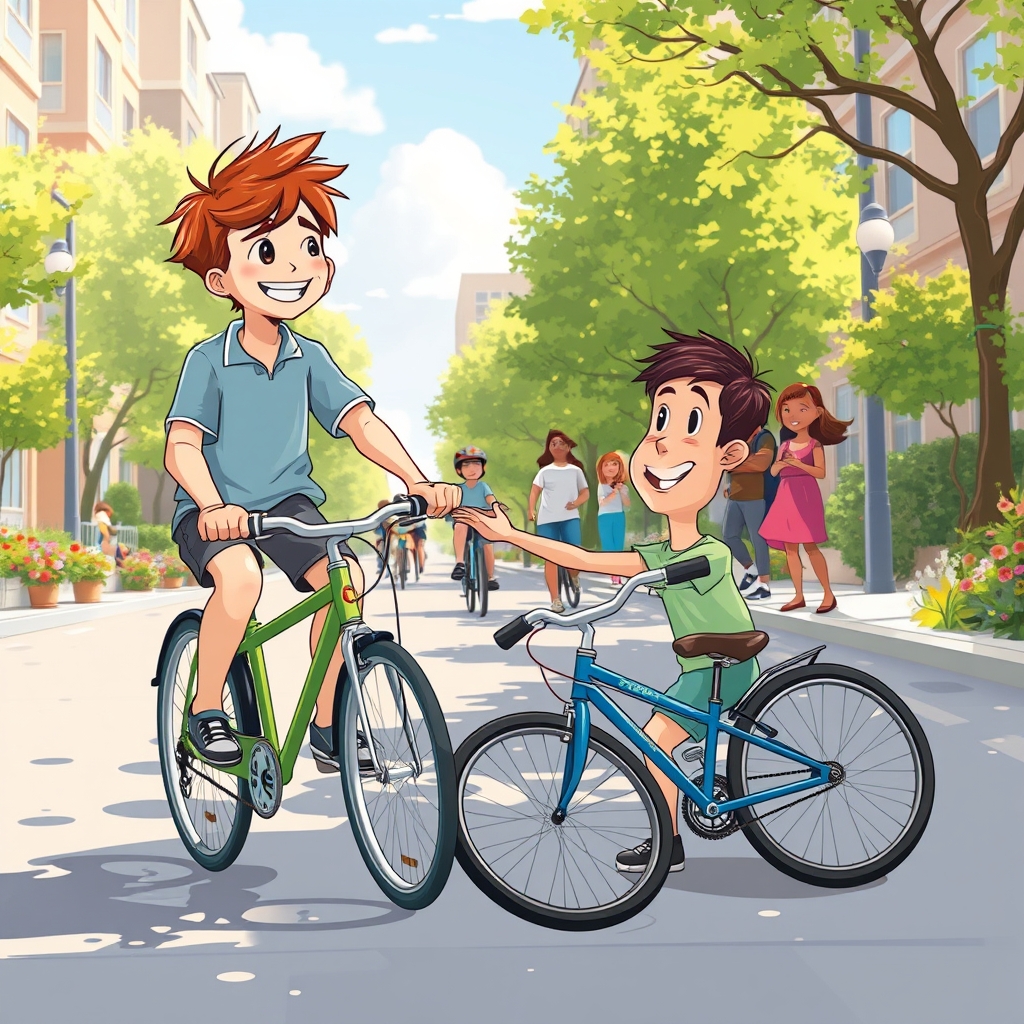 אופניים בשדרות