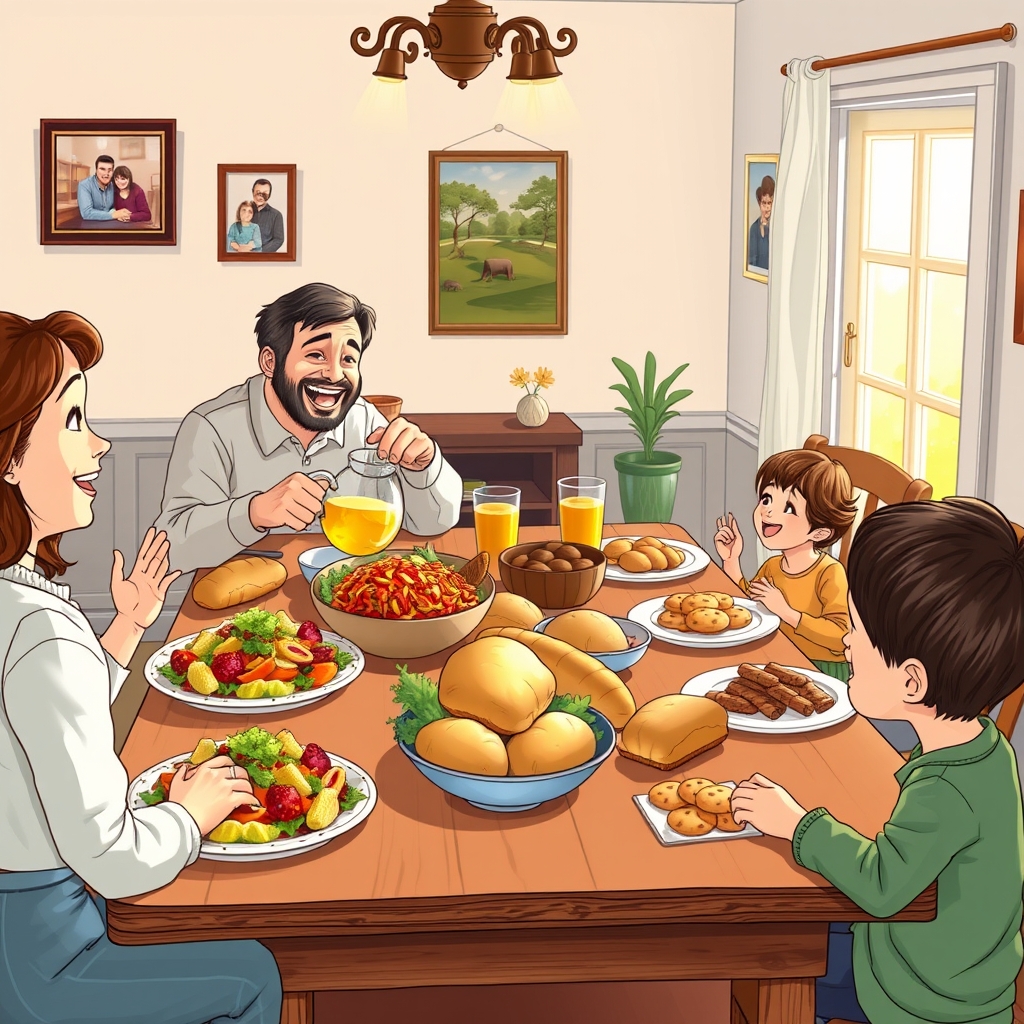 הארוחה של השכנים