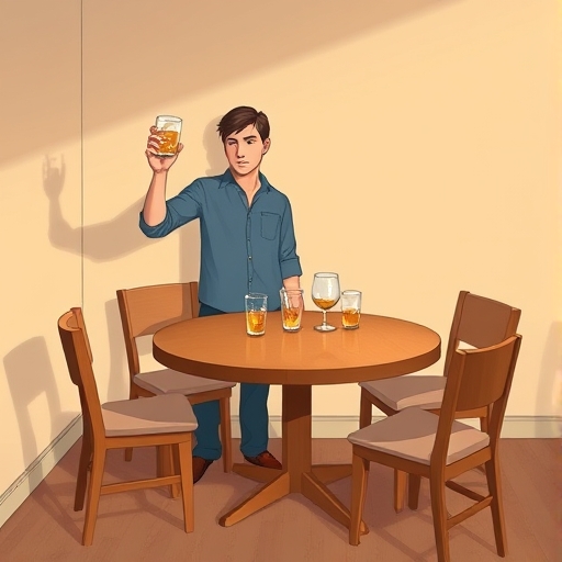 El brindis sin invitados